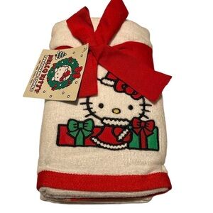 Hello Kitty Hand Towels Christmas Sanrio